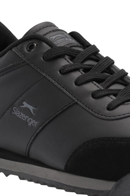 Slazenger PROTECT I Erkek Siyah / Koyu Gri Günlük Spor Ayakkabısı