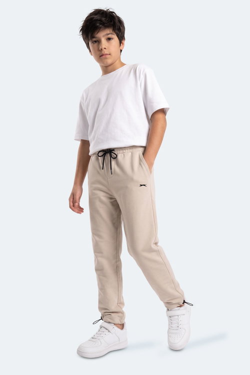 Slazenger PUNTO Kız Çocuk Bej Eşofman Altı