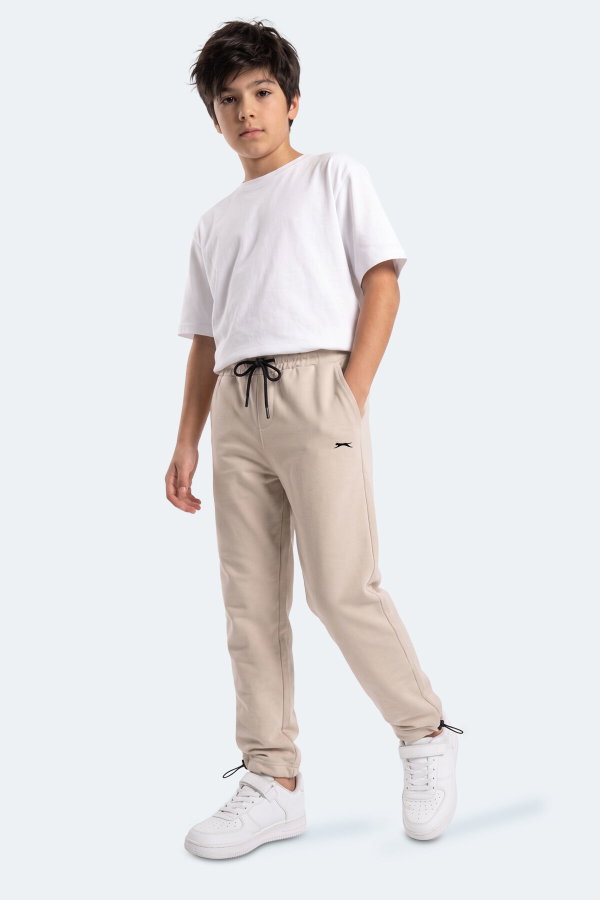 Slazenger PUNTO Kız Çocuk Bej Eşofman Altı