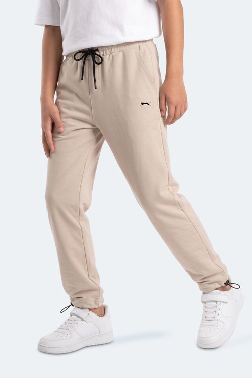 Slazenger PUNTO Kız Çocuk Bej Eşofman Altı