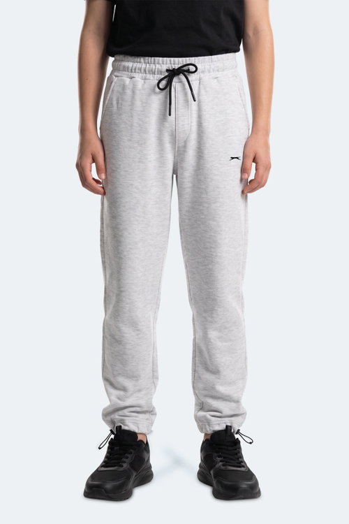 Slazenger PUNTO Unisex Çocuk Gri Eşofman Altı