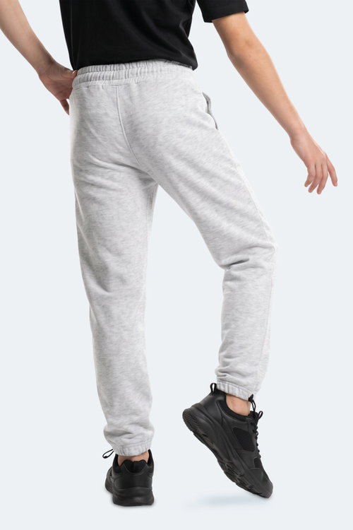 Slazenger PUNTO Unisex Çocuk Gri Eşofman Altı
