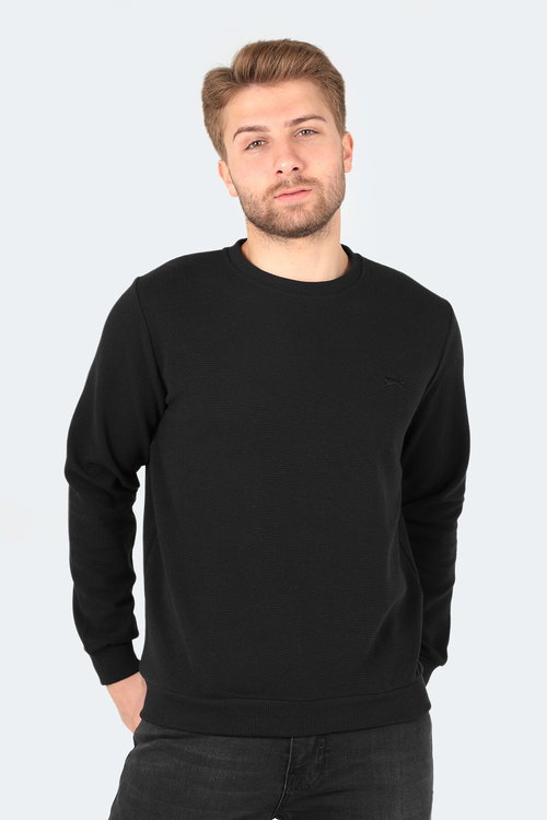 Slazenger PUTERA I Erkek Siyah Sweatshirt