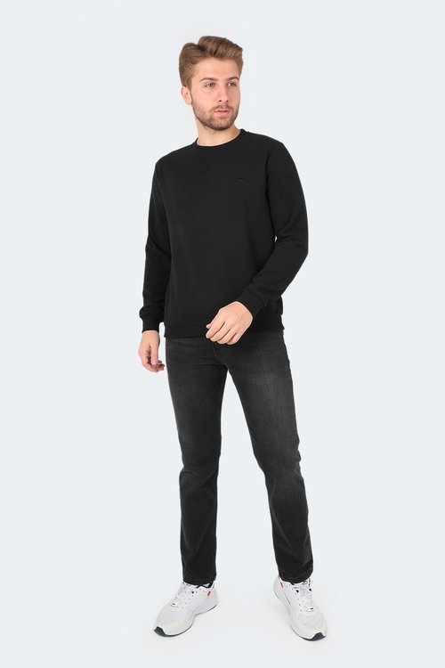 Slazenger PUTERA I Erkek Siyah Sweatshirt