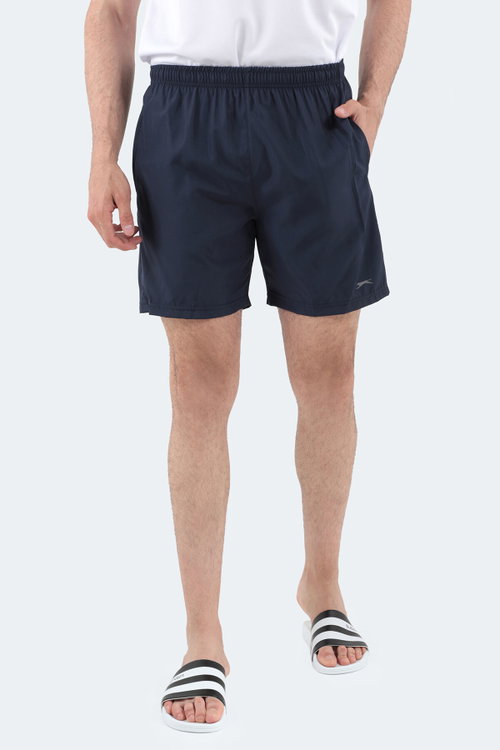 Slazenger RABI IN Erkek Cepli Deniz Şortu Lacivert Mayo