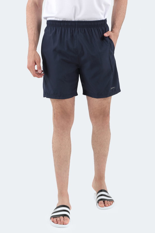 Slazenger RABI IN Erkek Cepli Deniz Şortu Lacivert Mayo