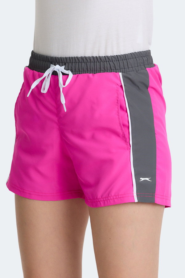 Slazenger RADEK IN Kadın Cepli Deniz Şortu Fuşya Mayo