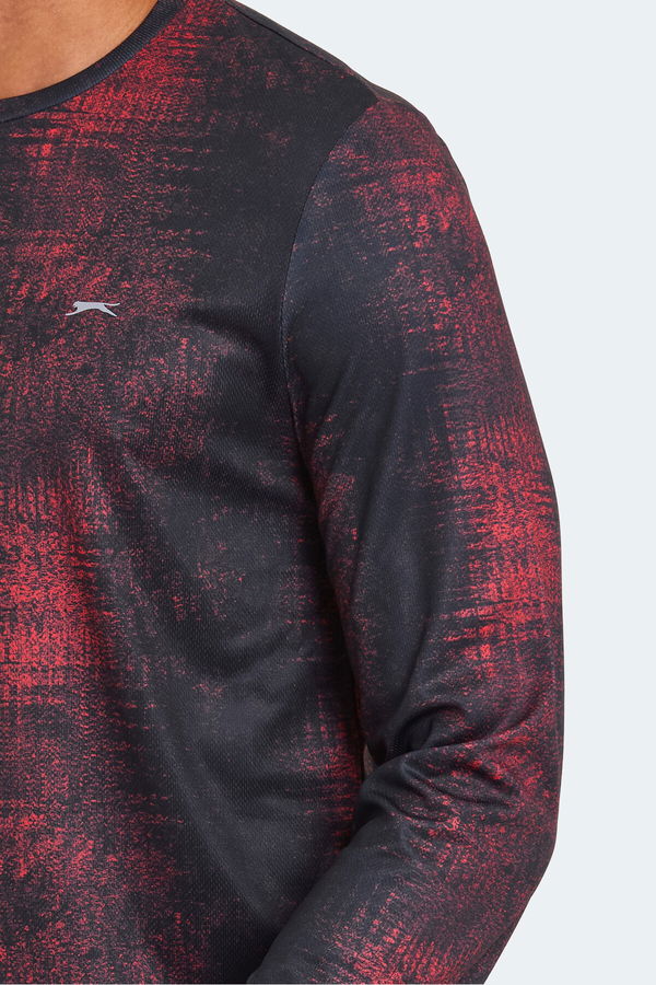 Slazenger RADMILO IN Erkek Tişört Kırmızı