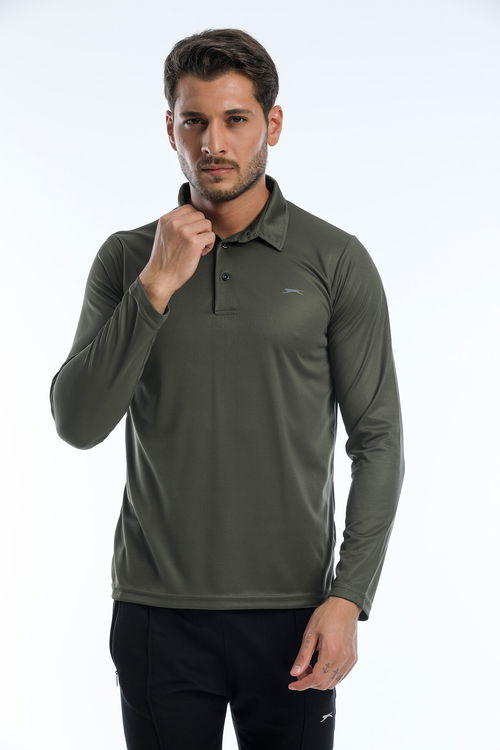 Slazenger RAFAELO Erkek Sweatshirt Haki