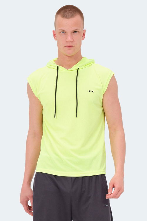 Slazenger RAG Erkek Atlet Beyaz - Mavi - Sarı