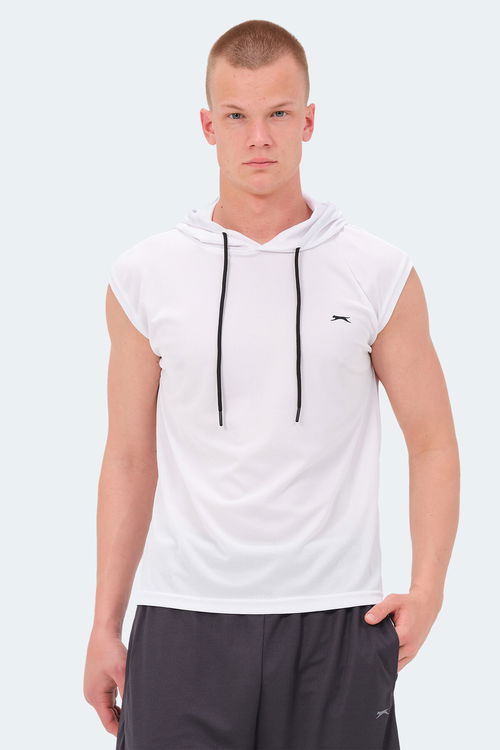 Slazenger RAG Erkek Atlet Beyaz - Mavi - Sarı