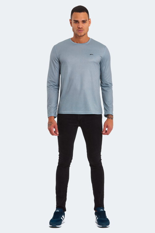 Slazenger RAHEL IN Erkek Gri Tişört