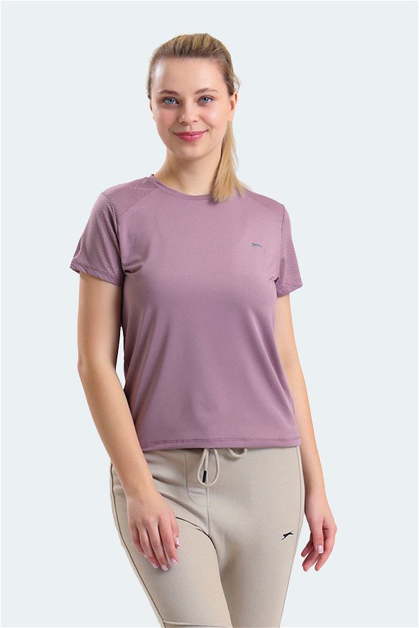 RAIL Kadın Kısa Kollu T-Shirt Mor