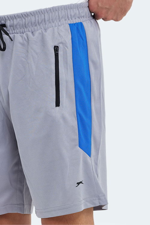 Slazenger RAKESH 2li Set Erkek Şort Siyah - Gri