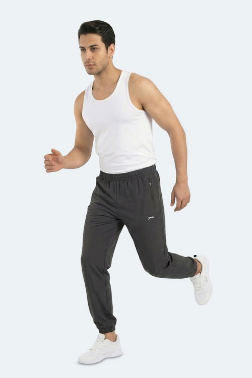 Slazenger RAMBLE Erkek Koyu Gri Eşofman Altı