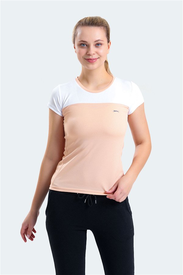 Slazenger RANDERS Kadın Kısa Kol T-Shirt Somon