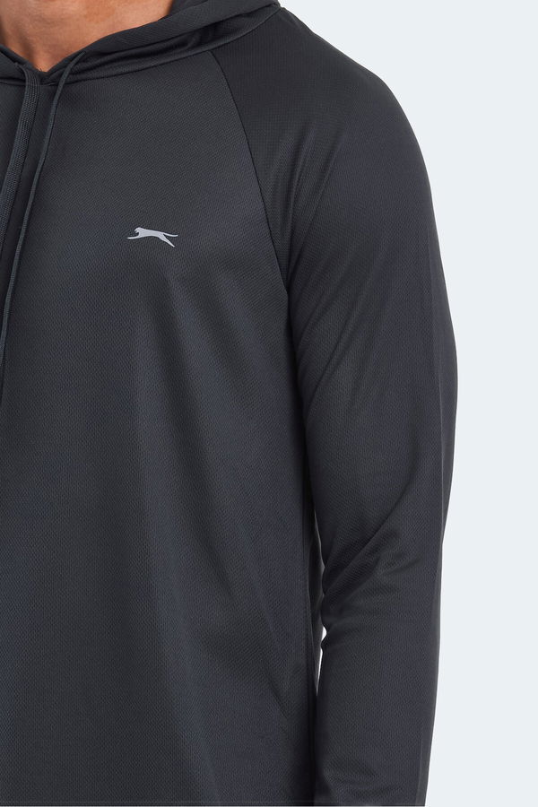 Slazenger RANGE IN Erkek Tişört Koyu Gri