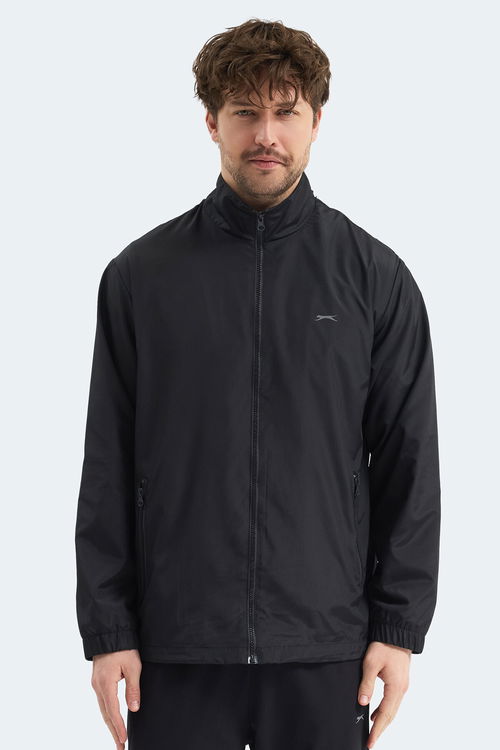 Slazenger RAREN Erkek Siyah Yağmurluk