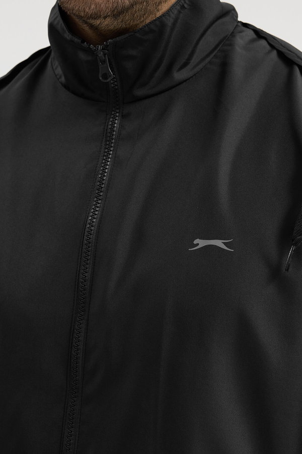 Slazenger RAREN Erkek Siyah Yağmurluk