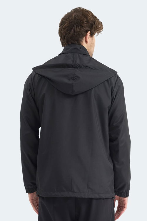 Slazenger RAREN Erkek Siyah Yağmurluk