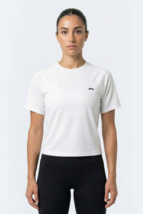 Slazenger RAVE Kadın Beyaz Tişört