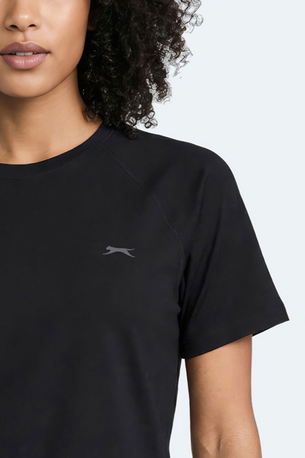 Slazenger RAVE Kadın Siyah Tişört