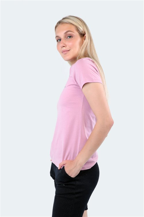 Slazenger REBELL I Kadın Kısa Kol T-Shirt Pembe