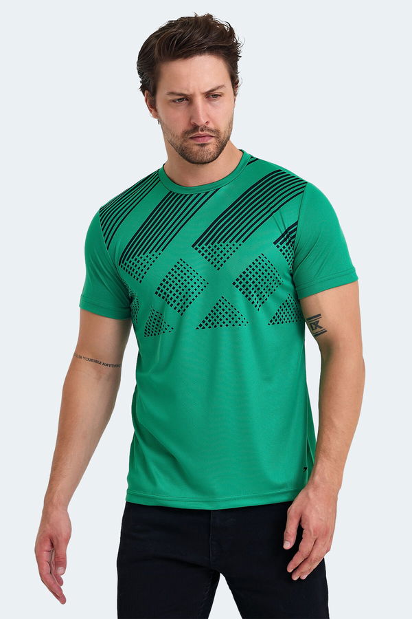 Slazenger RED IN Erkek Tişört Yeşil