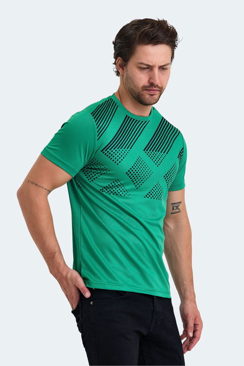 Slazenger RED IN Erkek Yeşil Tişört
