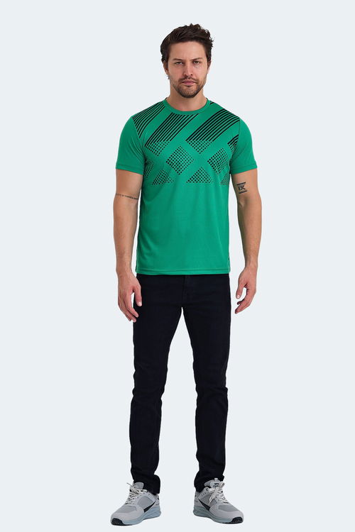 Slazenger RED IN Erkek Yeşil Tişört
