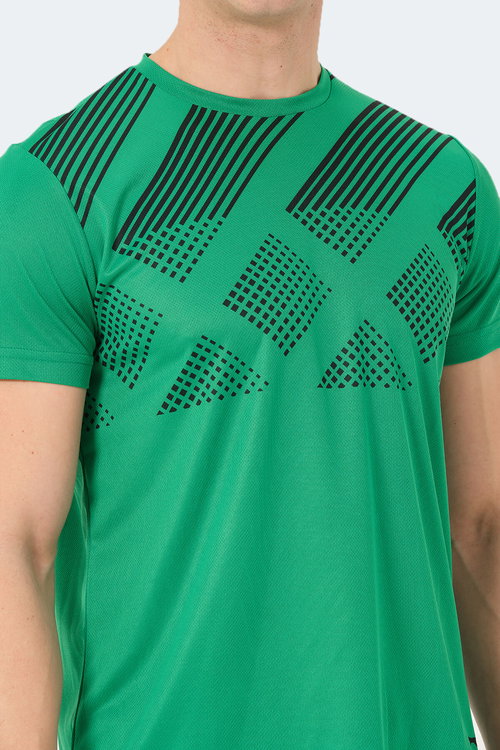 Slazenger RED IN Erkek Yeşil Tişört