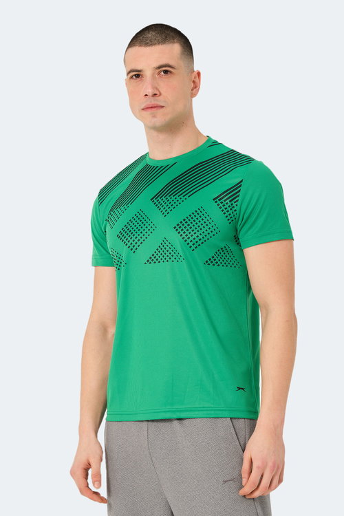 Slazenger RED IN Erkek Yeşil Tişört