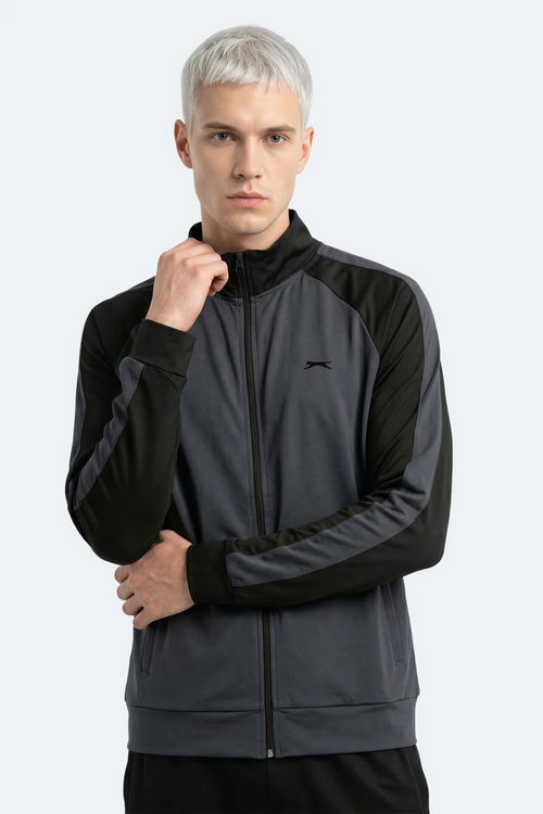 Slazenger REDORA Erkek Koyu Gri Sweatshırt