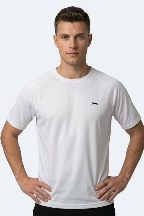 Slazenger REDTAIL Erkek Beyaz Tişört