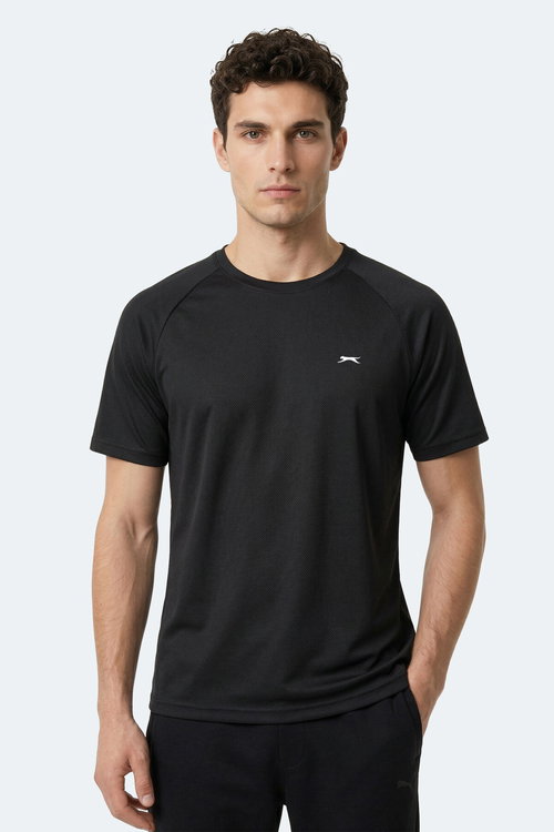 Slazenger REDTAIL Erkek Siyah Tişört