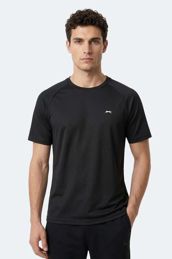 Slazenger REDTAIL Erkek Siyah Tişört