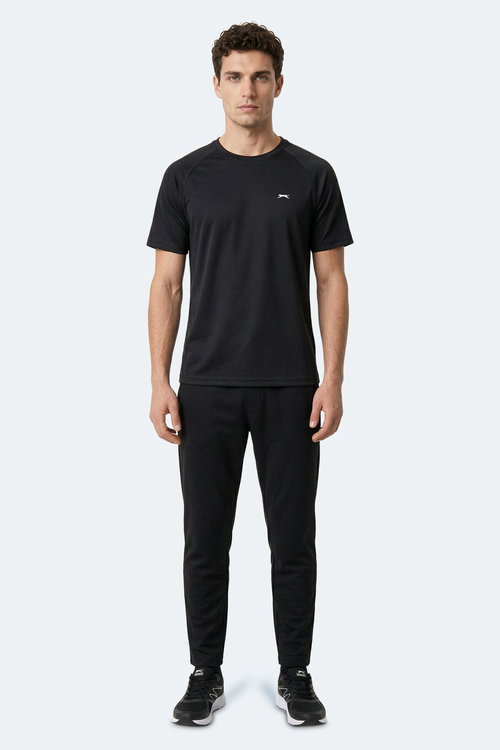 Slazenger REDTAIL Erkek Siyah Tişört