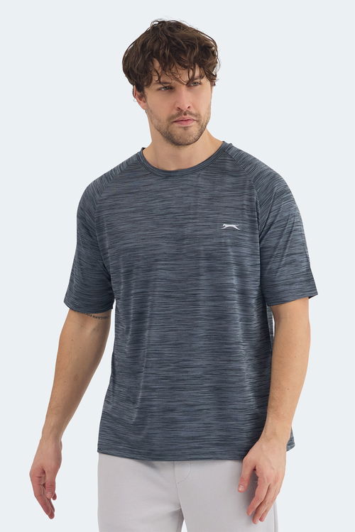 Slazenger REDVALE Erkek Koyu Gri Tişört