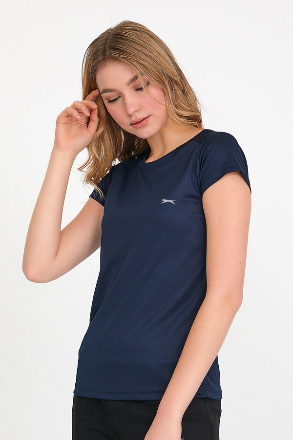 Slazenger RELAX IN Kadın Lacivert Tişört