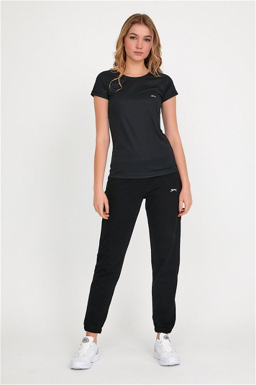 RELAX Kadın Kısa Kol T-Shirt Siyah