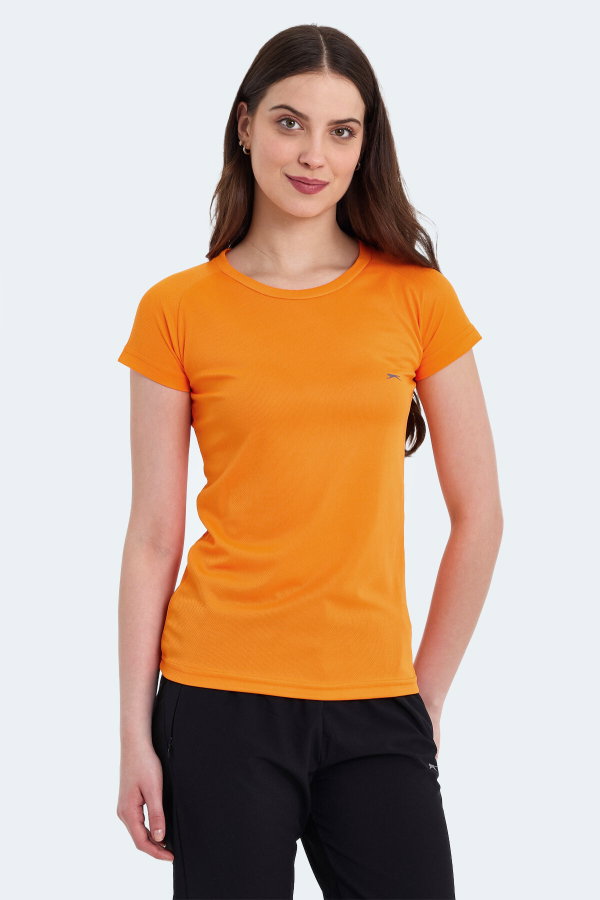 Slazenger RELAX IN Kadın Turuncu Tişört