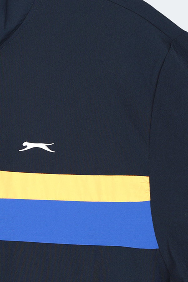 Slazenger RENCOR Erkek Dik Yaka Fermuarlı Lacivert Sweatshırt