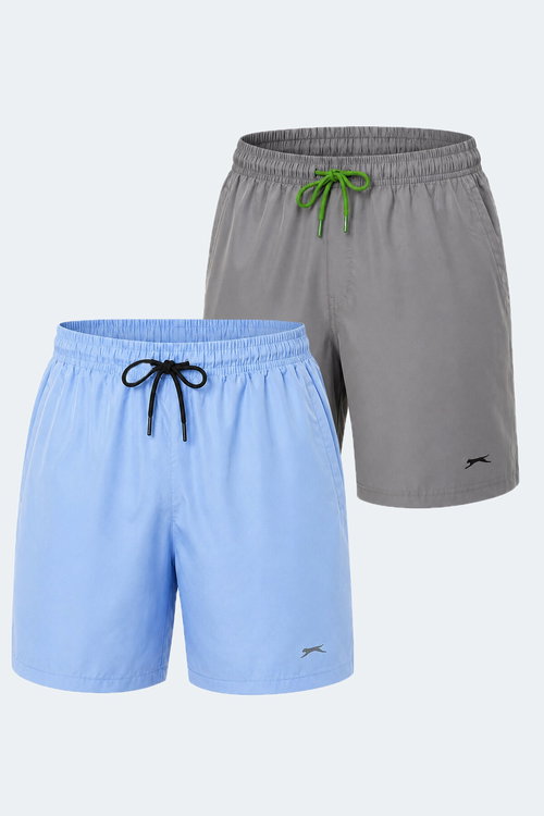 Slazenger RENO 2 Lİ SET Erkek Cepli Deniz Şortu Şort