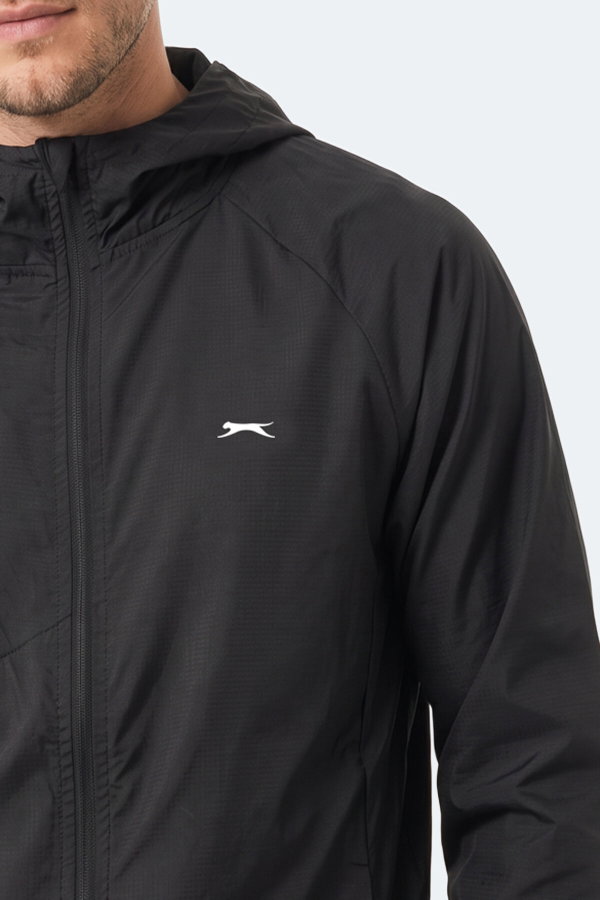 Slazenger REPHAR Erkek Siyah Yağmurluk