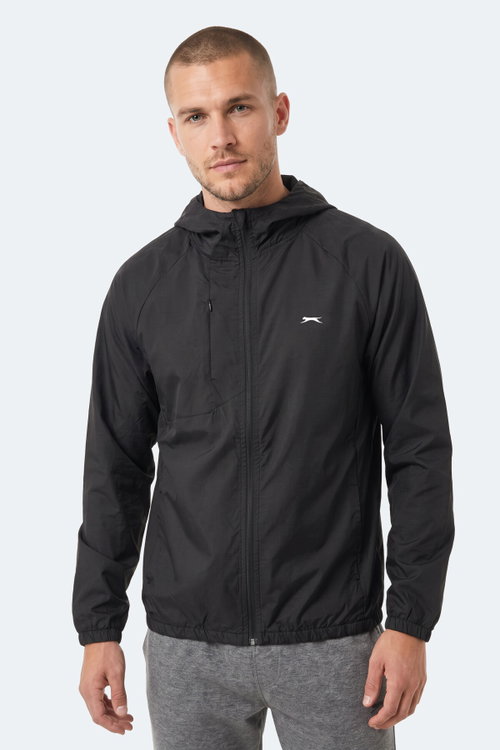 Slazenger REPHAR Erkek Siyah Yağmurluk