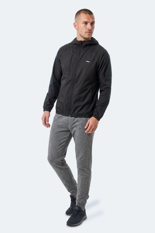 Slazenger REPHAR Erkek Siyah Yağmurluk