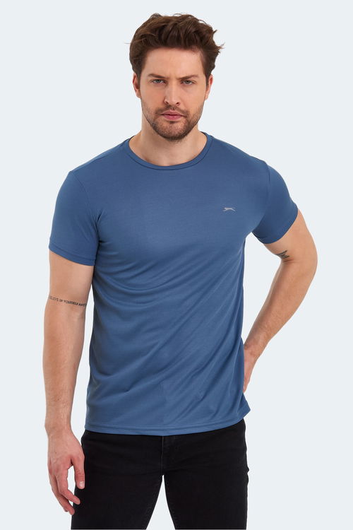 Slazenger REPUBLIC Erkek Indigo Tişört