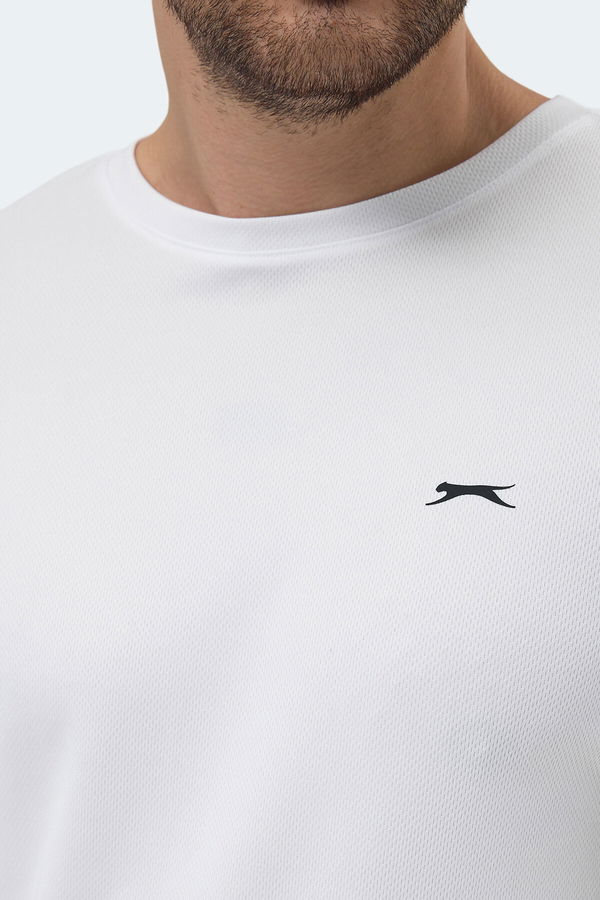 Slazenger REPUBLIC Erkek Beyaz Tişört