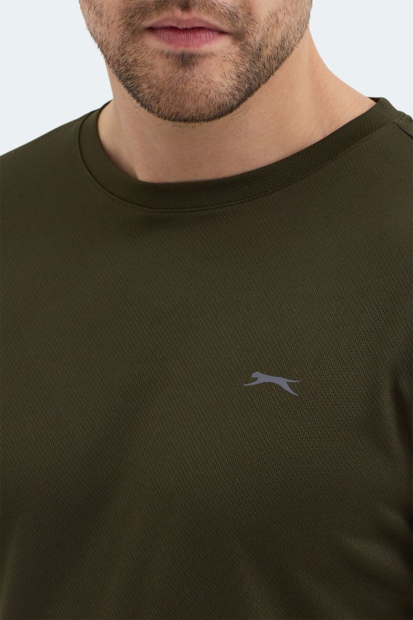 Slazenger REPUBLIC Erkek Tişört Haki