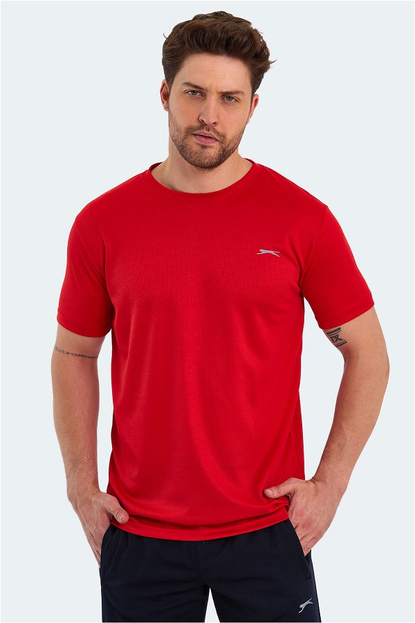 REPUBLIC Erkek Kısa Kollu T-Shirt Kırmızı